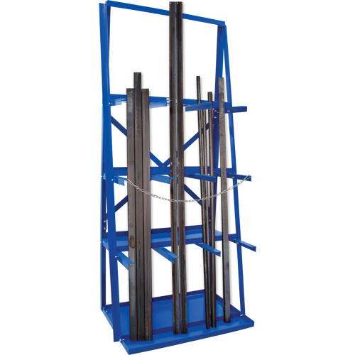 R&acirc;telier de rangement pour barre, Vertical, 3 Niveaux, 36" la x 24" p x 84" h, 3000 lb Cap. Air Extreme Inc.