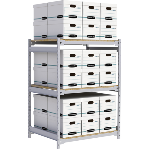 &eacute;tag&egrave;re-classeur de grande largeur, Acier, 3 Tablettes, 42" la x 32" p x 60" h Air Extreme Inc.