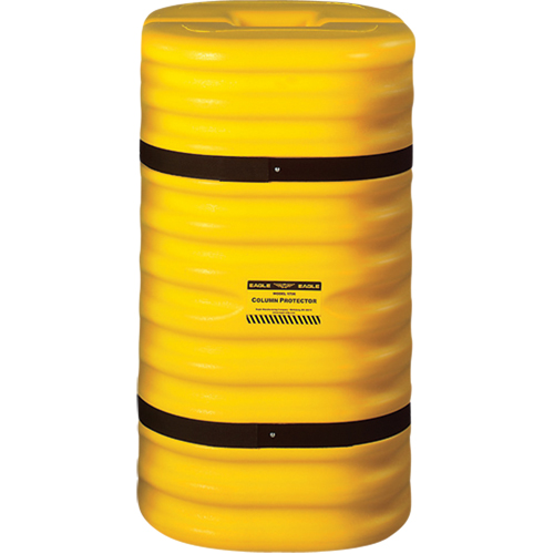 Protecteur de colonne, Ouverture int&eacute;rieure 10" x 10"/10" x 10", 24" lo x 24" la x 42" h, Jaune Air Extreme Inc.
