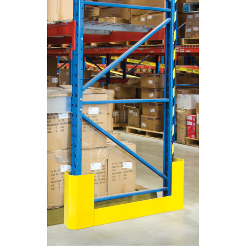 Racking Aisle Protectors, 3" W x 53" L x 16" H, Safety Yellow Air Extreme Inc.