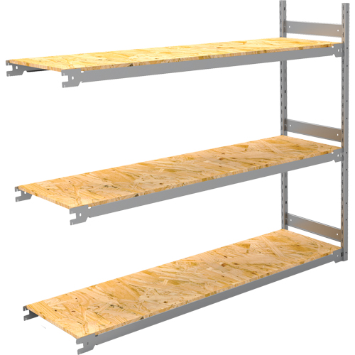 &eacute;tag&egrave;re-classeur de grande largeur, Acier, 3 Tablettes, 72" la x 18" p x 60" h, Ensemble Ajout Air Extreme Inc.