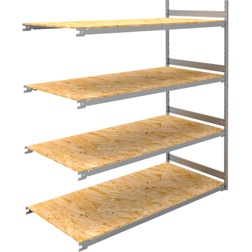 Wide Span Record Storage Shelving, Steel, 4 Shelves, 72" W x 32" D x 84" H, Add-On Kit Air Extreme Inc.