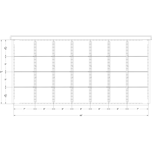 Cabinet d'entreposage &agrave; tiroirs int&eacute;gr&eacute; Interlok Air Extreme Inc.