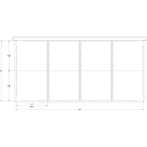 Cabinet d'entreposage &agrave; tiroirs int&eacute;gr&eacute; Interlok Air Extreme Inc.