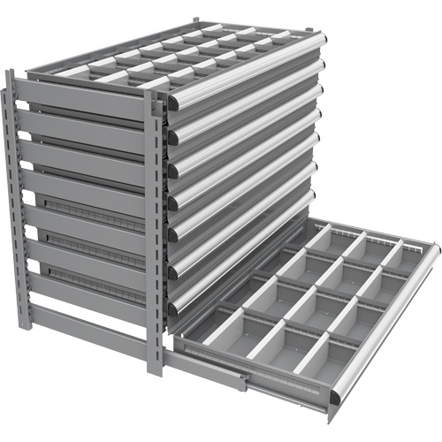 Cabinet d'entreposage &agrave; tiroirs int&eacute;gr&eacute; Interlok Air Extreme Inc.