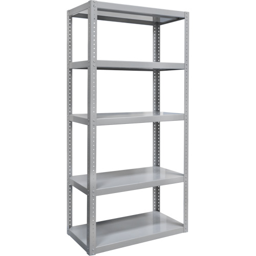 Heavy-Duty Shelving, Steel, Bolted, 3000 lbs. Capacity, 36" W x 72" H x 18" D Air Extreme Inc.