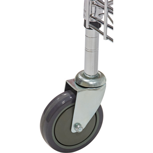 Chariot de s&eacute;curit&eacute;, Chrom&eacute;, 60" x 69" x 24", Capacit&eacute; 500 lb Air Extreme Inc.