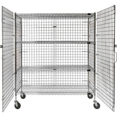 Chariot de s&eacute;curit&eacute;, Chrom&eacute;, 60" x 69" x 24", Capacit&eacute; 500 lb Air Extreme Inc.
