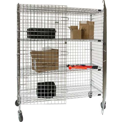 Chariot de s&eacute;curit&eacute;, Chrom&eacute;, 60" x 69" x 24", Capacit&eacute; 500 lb Air Extreme Inc.