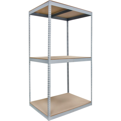 Heavy-Duty Shelving, Steel, Boltless, 1200 lbs. Capacity, 48" W x 84" H x 36" D Air Extreme Inc.
