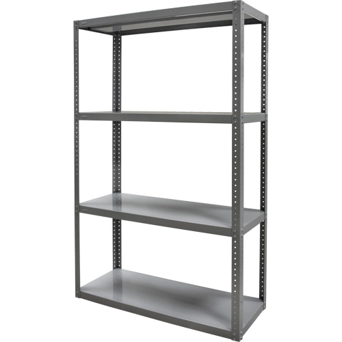 Heavy-Duty Shelving, Steel, Bolted, 3000 lbs. Capacity, 36" W x 72" H x 18" D Air Extreme Inc.
