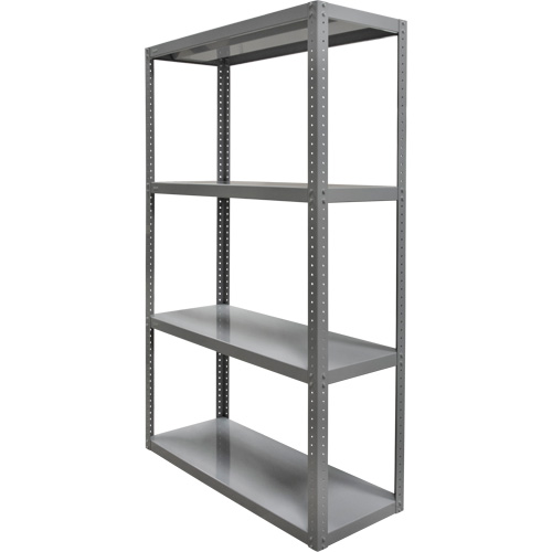 Heavy-Duty Shelving, Steel, Bolted, 3000 lbs. Capacity, 36" W x 72" H x 18" D Air Extreme Inc.