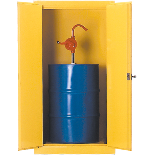 Armoires de s&eacute;curit&eacute; pour barils, Capacit&eacute; de 55 gal. US, Jaune Air Extreme Inc.