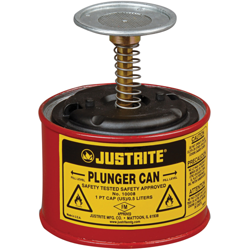 Plunger Cans, 1 pt. Capacity Air Extreme Inc.