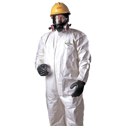 Tychem&reg; 4000 Coveralls, Large, White Air Extreme Inc.
