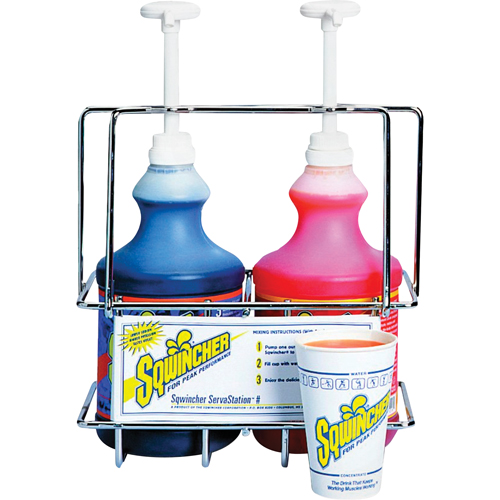 Support mural Sqwincher Servastations Air Extreme Inc.