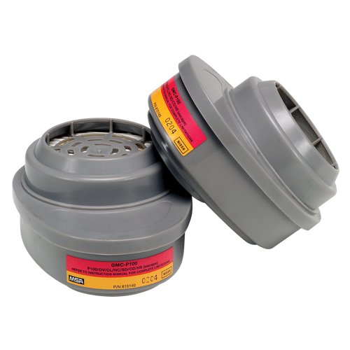 Advantage&reg; Respirator Cartridges, Gas/Vapour Cartridge, Organic Vapour/Acid Gas/P100 Air Extreme Inc.