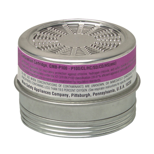 Comfo&reg; Respirator Cartridges, Gas/Vapour Cartridge, Acid Gas/P100 Air Extreme Inc.