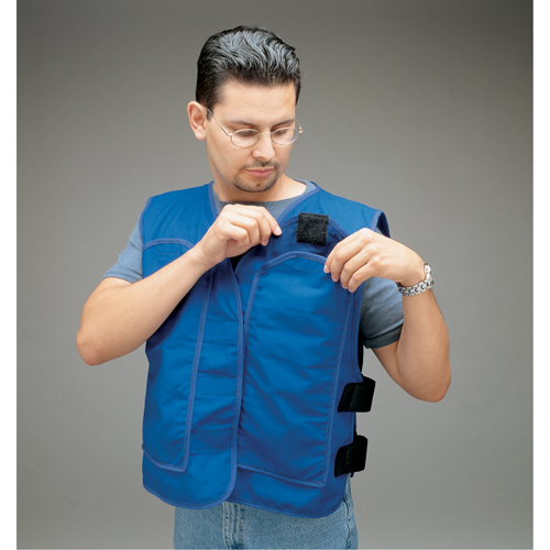 Vestes de refroidissement avec pochettes pour insertions, Grand, Bleu royal Air Extreme Inc.
