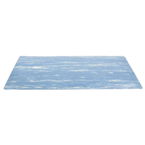 No. 970 Marble Sof-Tyle Grande Mats, Smooth, 2' x 3' x 1", Blue, Rubber Air Extreme Inc.