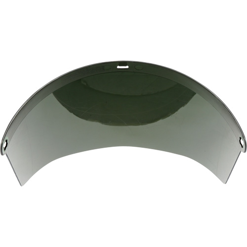 Molded Faceshield Window, Polycarbonate, Green Tint Air Extreme Inc.