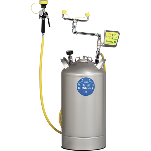 Portable Eyewash Station, Pressurized, 15 gal. Capacity, Meets ANSI Z358.1 Air Extreme Inc.