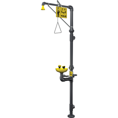 Corrosion-Resistant Emergency Shower & Eye/Face Wash Station Air Extreme Inc.