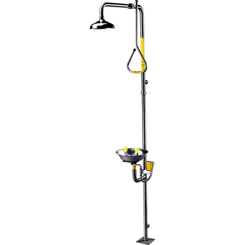 Combinaison de douche & douche oculaire/faciale a&eacute;r&eacute;e Safe-T-Zone Air Extreme Inc.