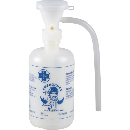Eyewash Station Accessories - Eyewash Bottle, Empty Air Extreme Inc.