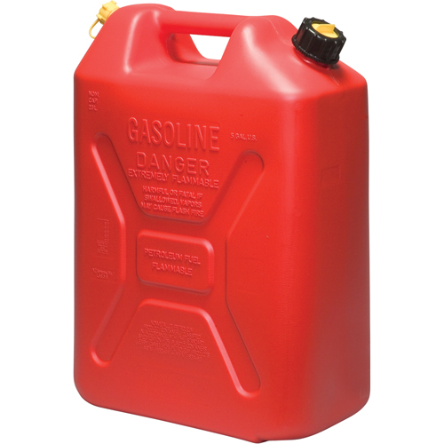 Jerry Cans, 5.3 US gal./20.06 L, Red, CSA Compliant/ULC Air Extreme Inc.