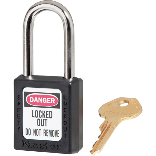 Zenex Padlocks, Safety Padlock, Keyed Different, Thermoplastic, 1-1/2" Width Air Extreme Inc.