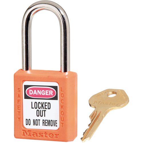 Zenex Padlocks, Safety Padlock, Keyed Different, Thermoplastic, 1-1/2" Width Air Extreme Inc.