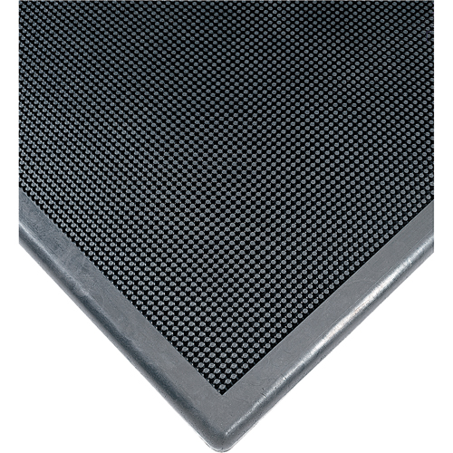 Sanitizing Footbath Mat No. 222, Rubber, 2' W x 2-2/3' L x 1/2" Thick, Black Air Extreme Inc.