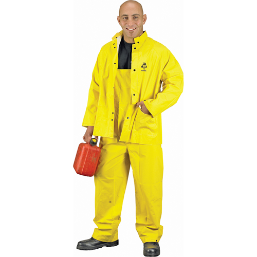 VETEMENT IMPERMEA,ECONOM,ININFLAMM,JAUNE,GRAND, Grand, Jaune haute visibilit&eacute; Air Extreme Inc.