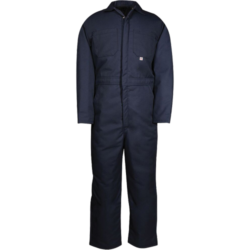 Insulated Coveralls, Men's, Navy Blue, Size Medium Air Extreme Inc.