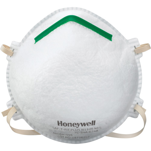 Respirateurs contre les particules Saf-T-Fit Plus N1105, N95, Certifi&eacute; NIOSH, Petit Air Extreme Inc.