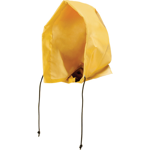 Neo-Slick Chemical & Acid Resistant Rain Hood, One Size, Yellow, PVC Air Extreme Inc.