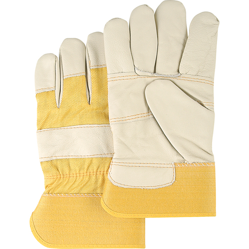 Furniture Leather Gloves, Large, Grain Cowhide Palm, Cotton Inner Lining Air Extreme Inc.