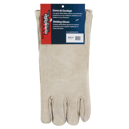 Premium Welder's Gloves, Split Cowhide, Size Large Air Extreme Inc.