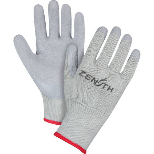 Gants enduits &agrave; doublure confortable en caoutchouc naturel, 8/Moyen, R&ecirc;vetement Latex de caoutchouc, Calibre 10, Enveloppe en Polyester/Coton Air Extreme Inc.