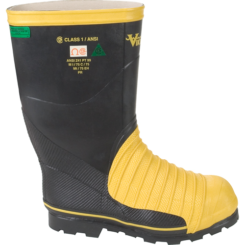 Bottes professionnelles Miner 49ER pour l'exploitation mini&egrave;re, Caoutchouc, Embout Acier, Pointure 7 Air Extreme Inc.