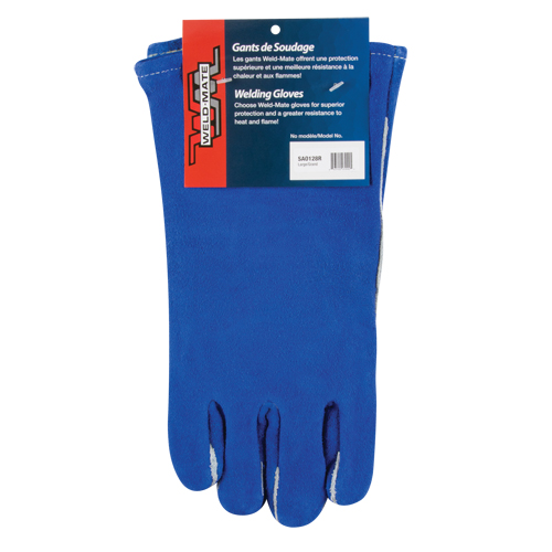 Gants de soudage &agrave; pouce & paume doubles, Cuir de vache refendu, Taille Grand Air Extreme Inc.