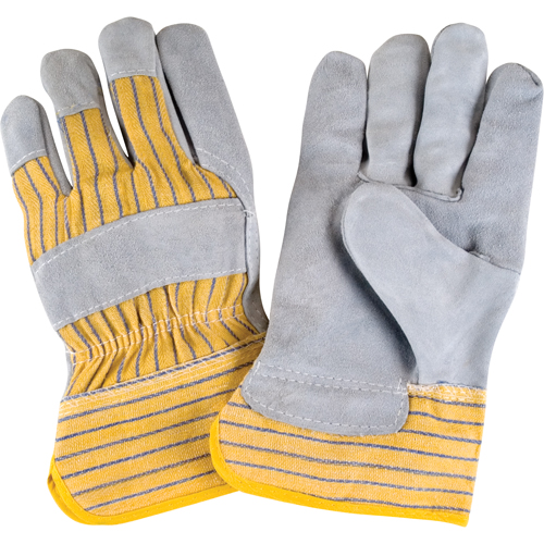 Premium Rugged Fitters Gloves, Large, Split Cowhide Palm, Cotton Inner Lining Air Extreme Inc.