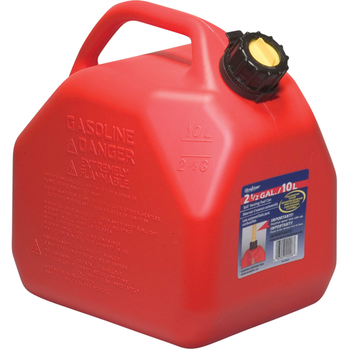 Jerry Cans, 2.5 US gal./10 L, Red, CSA Compliant/ULC Air Extreme Inc.