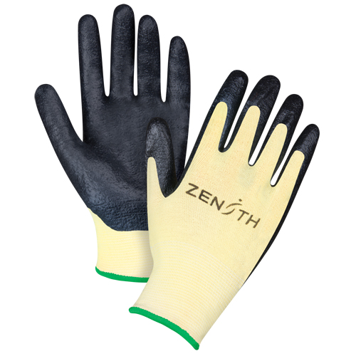 Gants r&eacute;sistants &agrave; la coupe avec prise sup&eacute;rieure, Taille Moyen/8, Calibre 13, Rev&ecirc;tement Mousse de nitrile, Enveloppe en Aramide, ANSI/ISEA 105 niveau 3/EN 388 niveau 5 Air Extreme Inc.