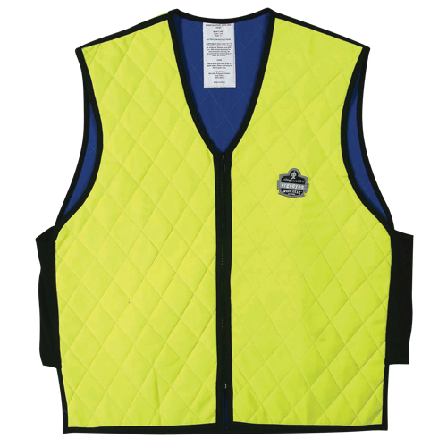 Vestes refroidissantes &agrave; &eacute;vaporation humide Chill-Its 6665, Moyen, Jaune lime haute visibilit&eacute; Air Extreme Inc.
