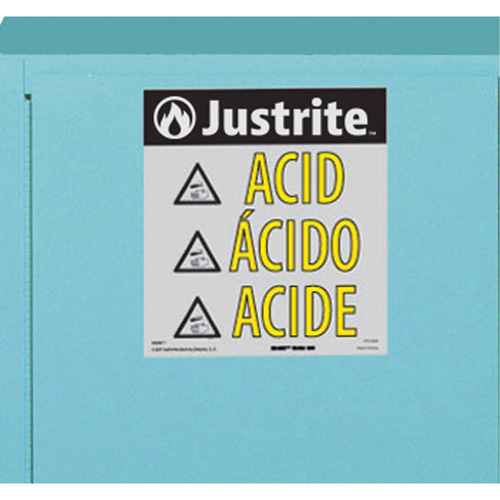 Armoires de s&eacute;curit&eacute; pour acides & produits corrosifs avec doublure ChemCor, 22 gal., 35" x 35" x 22" Air Extreme Inc.