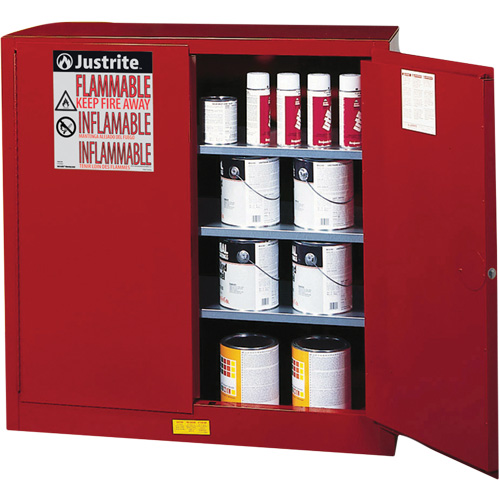 Sure-Grip&reg; EX Combustibles Safety Cabinet for Paint and Ink, 40 gal., 3 Shelves Air Extreme Inc.