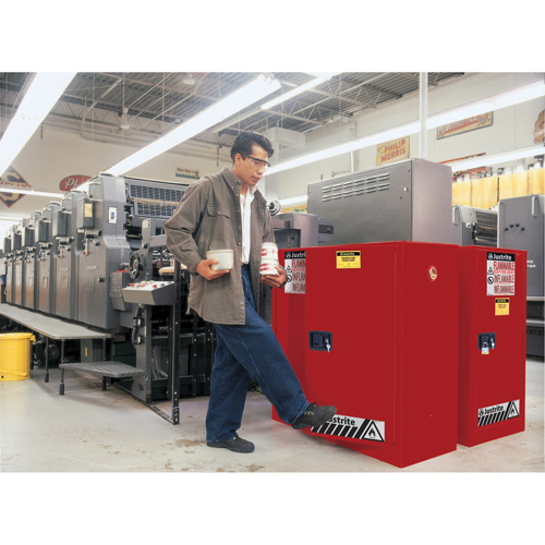 Sure-Grip&reg; EX Combustibles Safety Cabinet for Paint and Ink, 40 gal., 3 Shelves Air Extreme Inc.