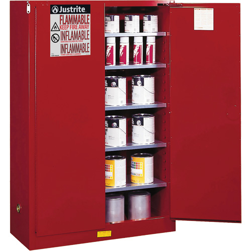 Armoire de s&eacute;curit&eacute; pour la peinture et les encres combustibles EX Sure-Grip, 60 gal., 5 tablettes Air Extreme Inc.